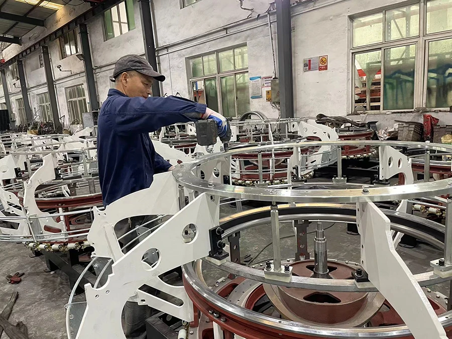 Our workshop is busy